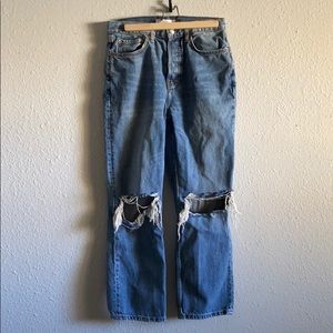 Topshop dad jean